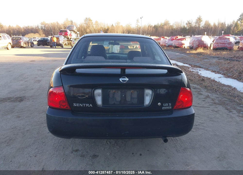 2006 NISSAN SENTRA VIN: 3N1CB51D06L645106