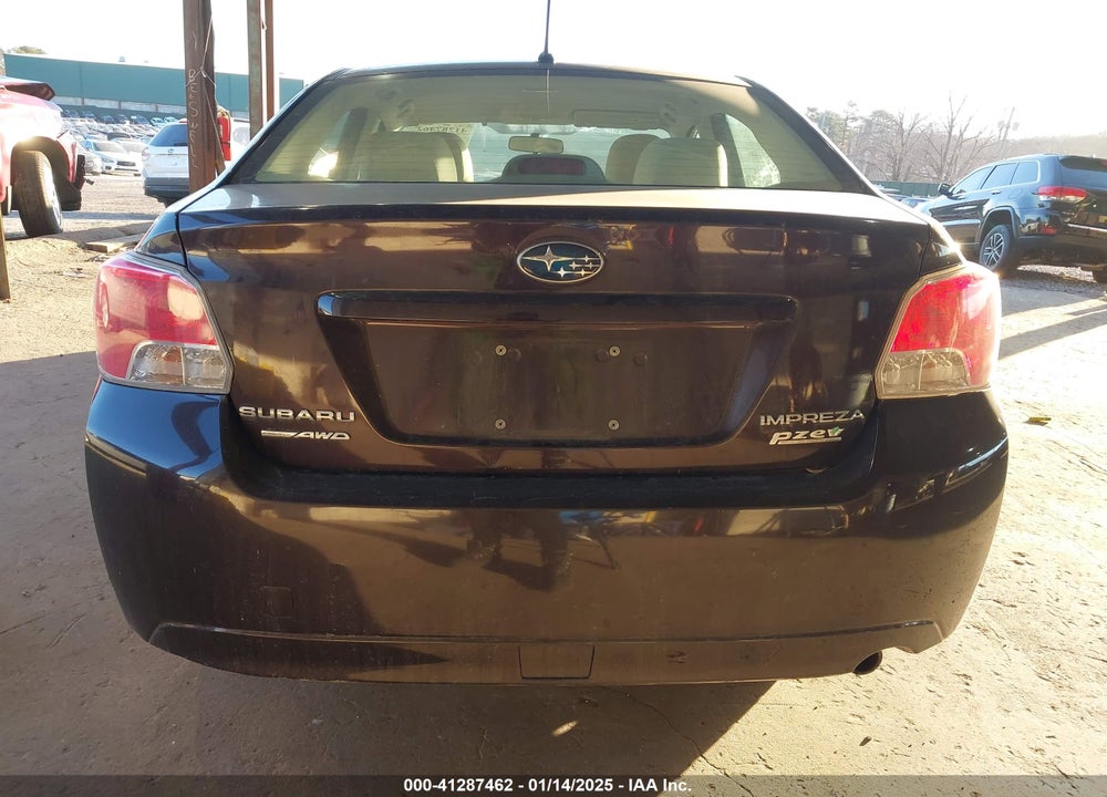 2012 SUBARU IMPREZA VIN: JF1GJAA69CH019503