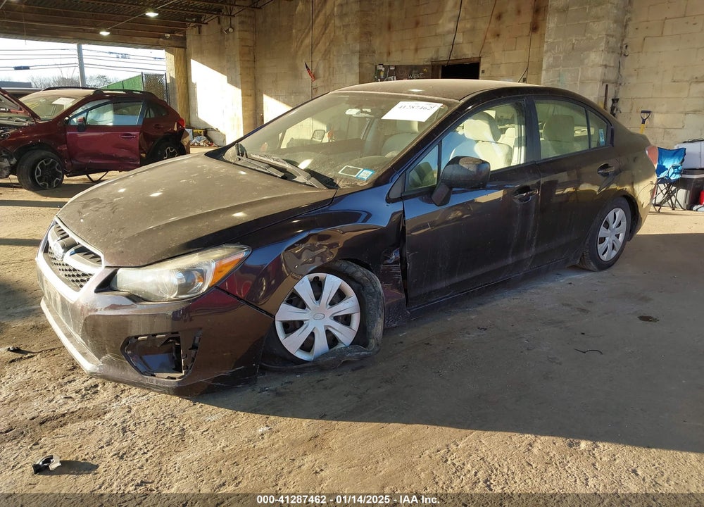 2012 SUBARU IMPREZA VIN: JF1GJAA69CH019503