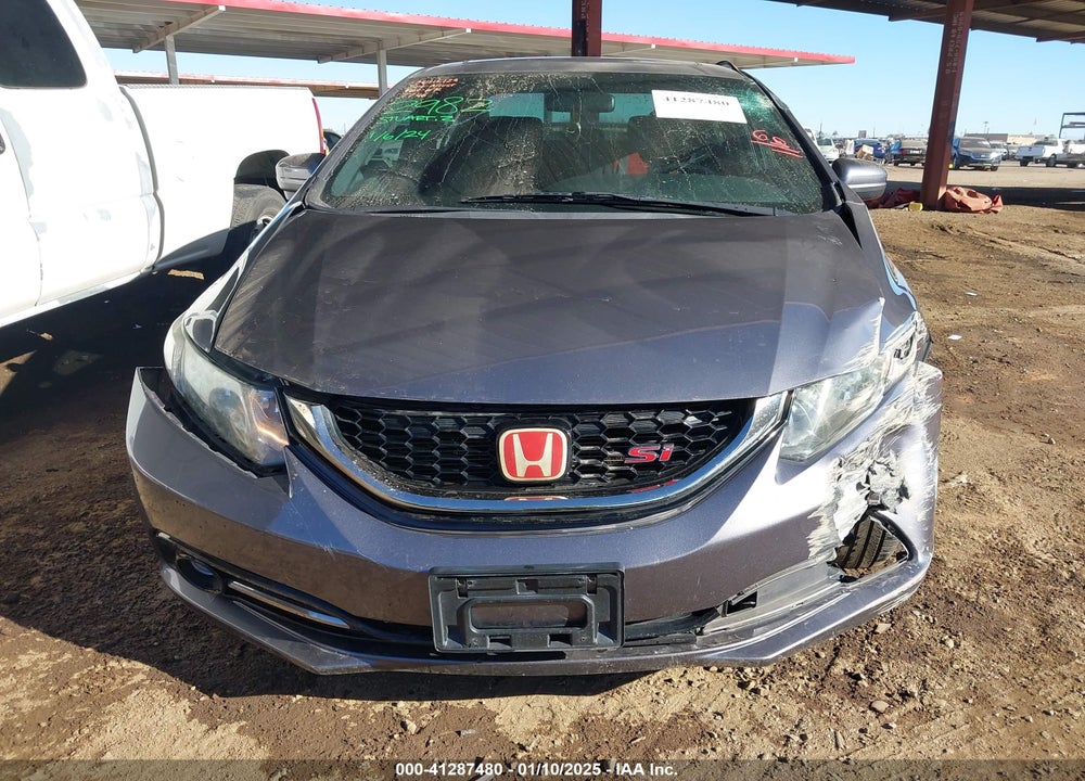 2015 HONDA CIVIC SI VIN: 2HGFB6E50FH707746