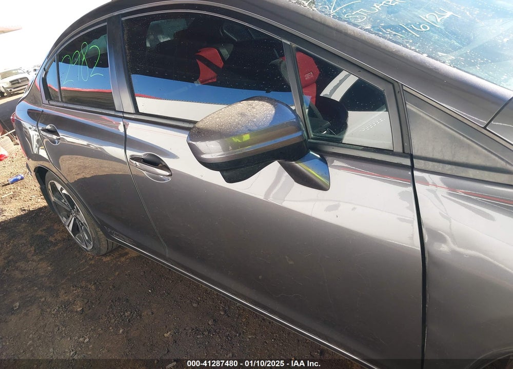 2015 HONDA CIVIC SI VIN: 2HGFB6E50FH707746