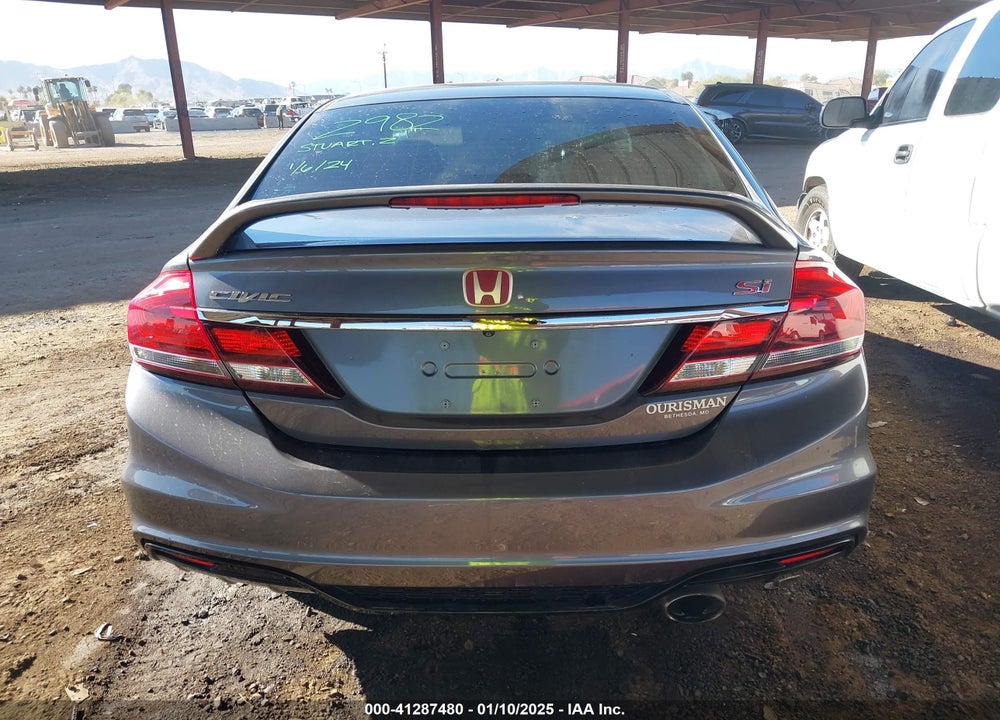 2015 HONDA CIVIC SI VIN: 2HGFB6E50FH707746