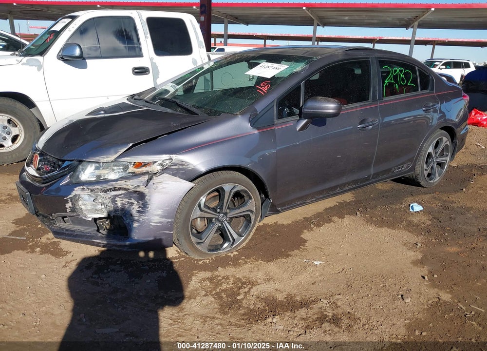 2015 HONDA CIVIC SI VIN: 2HGFB6E50FH707746