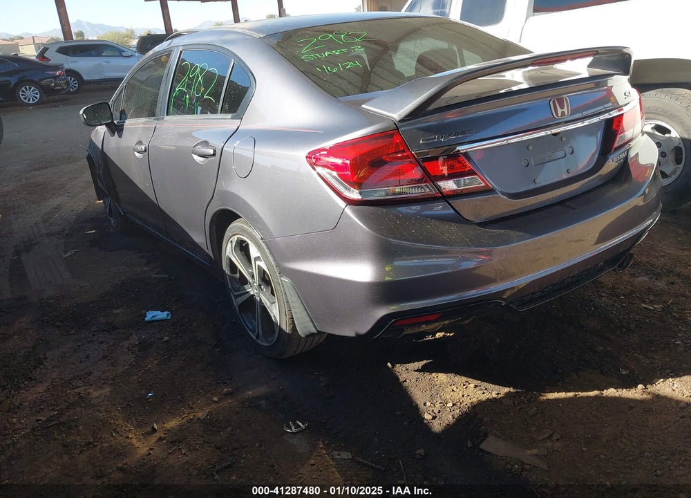2015 HONDA CIVIC SI VIN: 2HGFB6E50FH707746