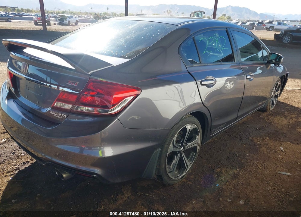 2015 HONDA CIVIC SI VIN: 2HGFB6E50FH707746