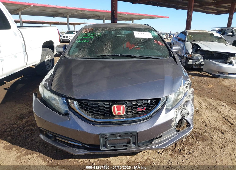 2015 HONDA CIVIC SI VIN: 2HGFB6E50FH707746