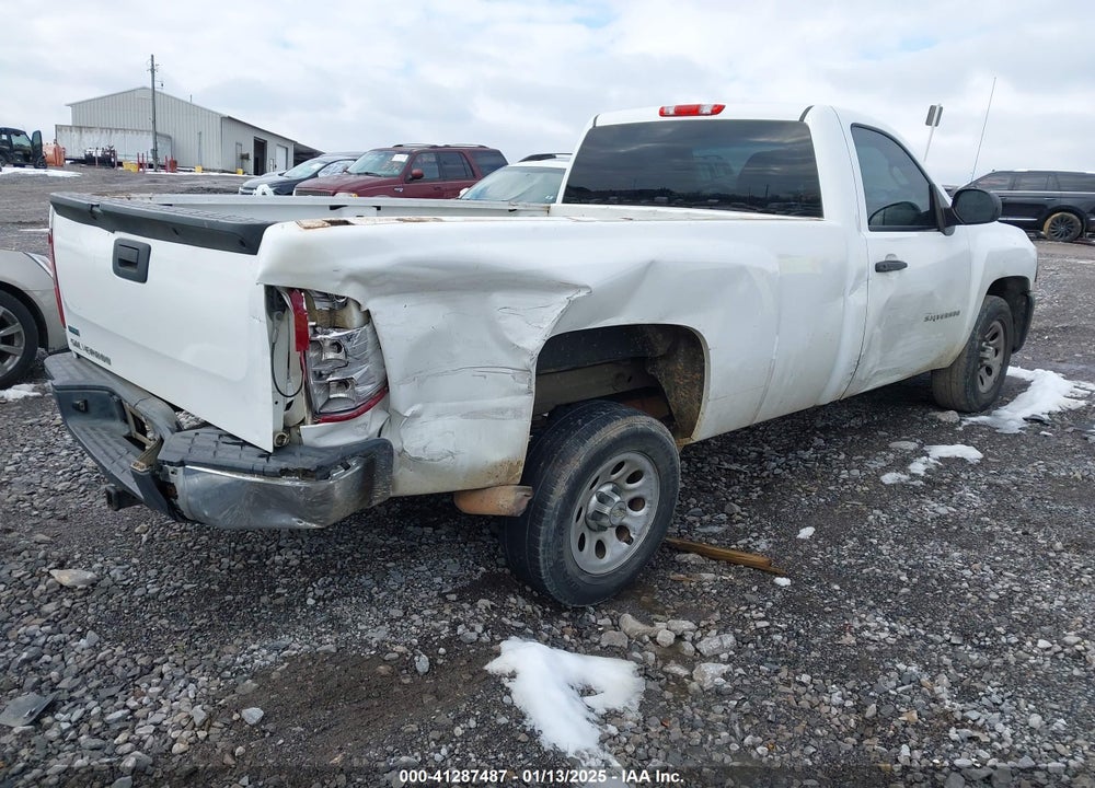 2012 CHEVROLET SILVERADO 1500 WORK TRUCK VIN: 1GCNCPEA4CZ273787