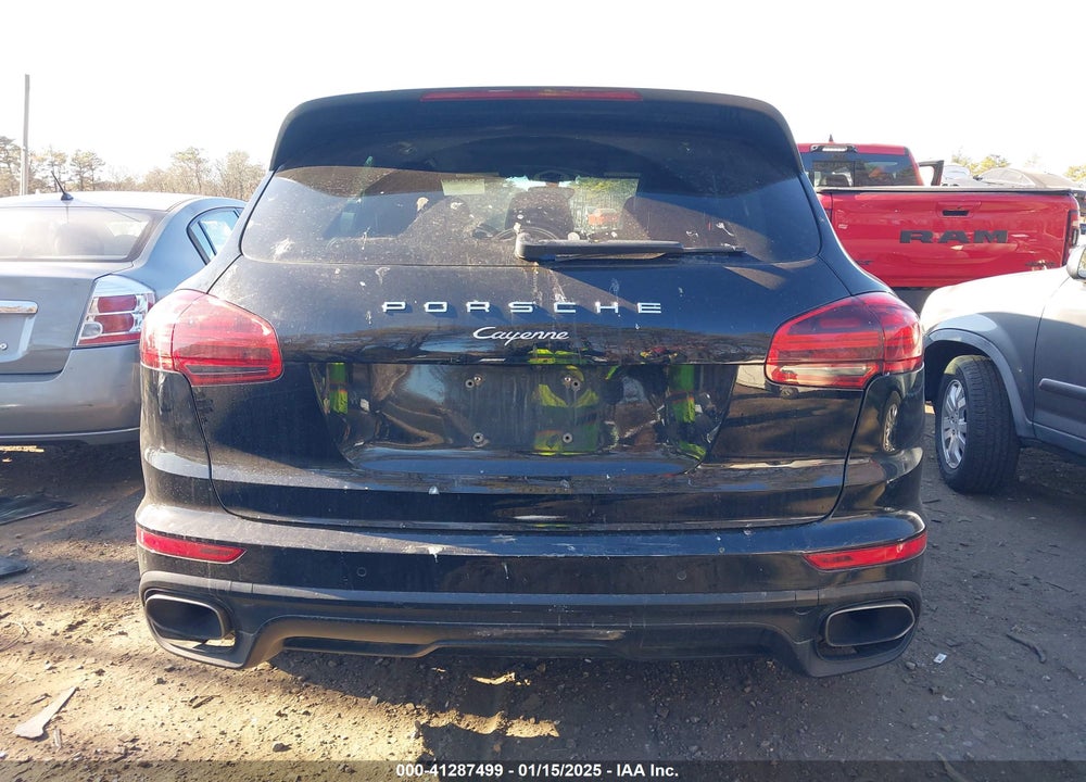 2016 PORSCHE CAYENNE VIN: WP1AA2A22GLA11439