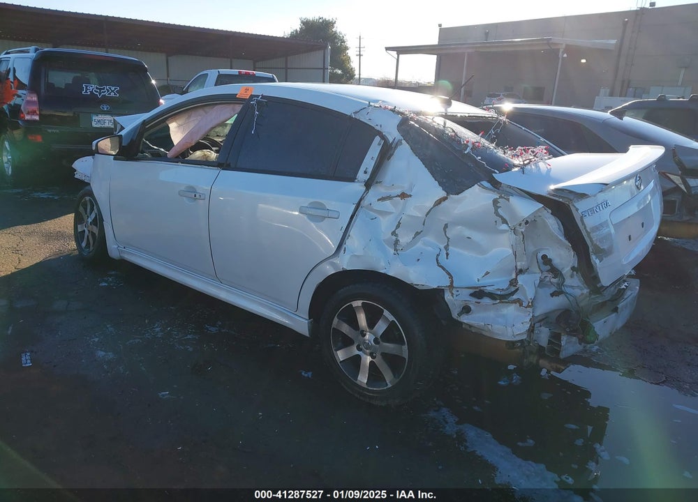 2012 NISSAN SENTRA 2.0 SR VIN: 3N1AB6AP4CL608546