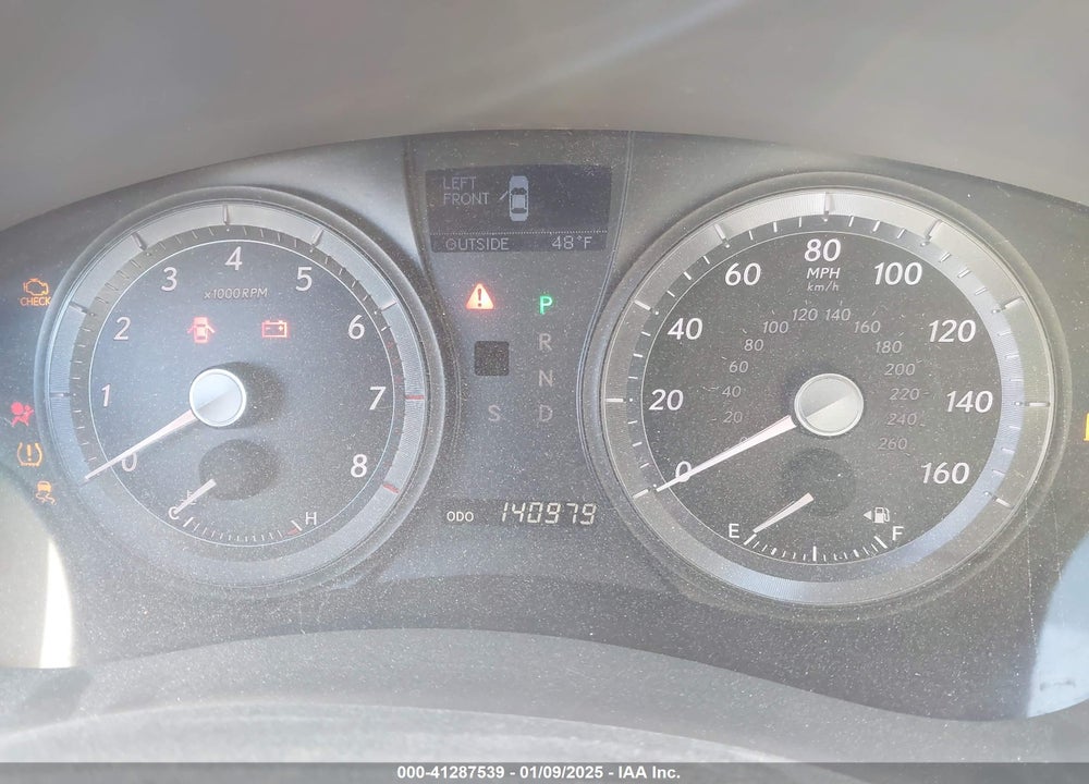2008 LEXUS ES 350 VIN: JTHBJ46GX82225123