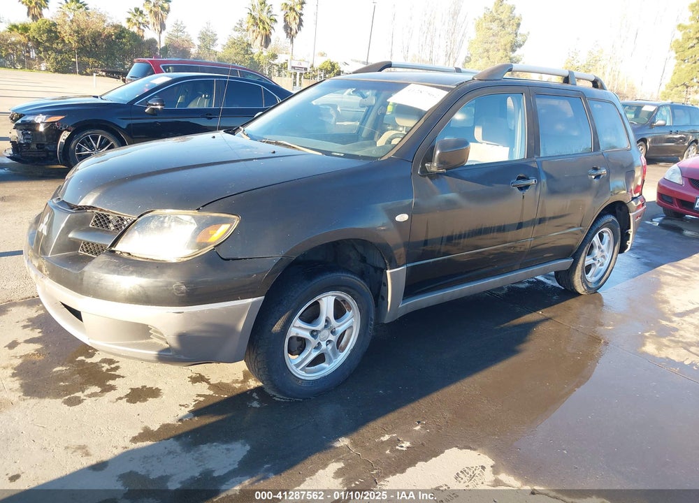 2003 MITSUBISHI OUTLANDER LS VIN: JA4LX31G63U050446