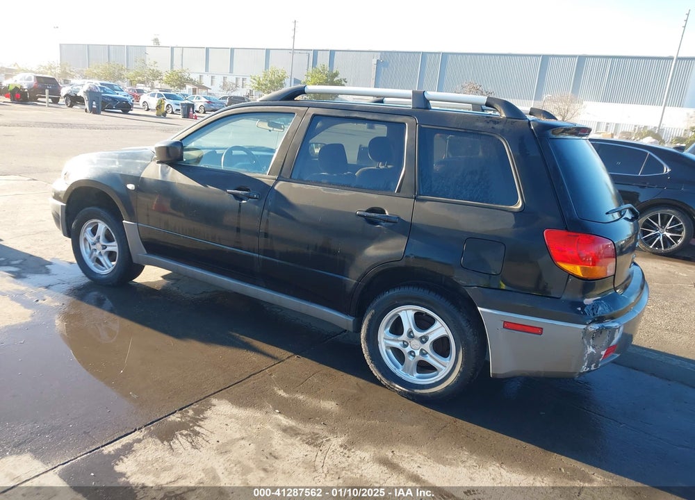2003 MITSUBISHI OUTLANDER LS VIN: JA4LX31G63U050446