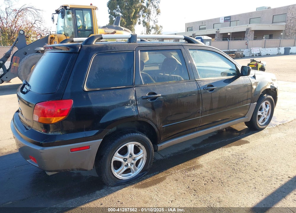 2003 MITSUBISHI OUTLANDER LS VIN: JA4LX31G63U050446