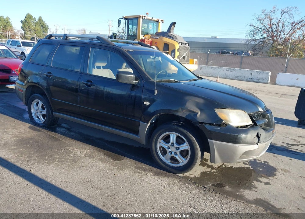 2003 MITSUBISHI OUTLANDER LS VIN: JA4LX31G63U050446
