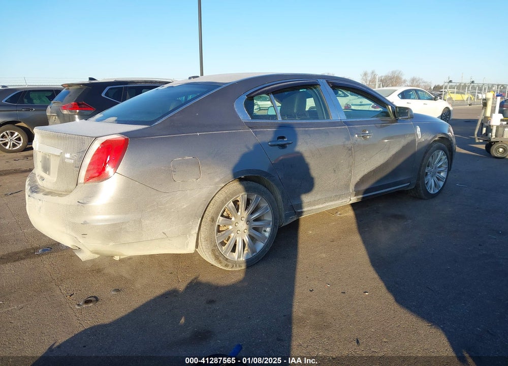 2012 LINCOLN MKS VIN: 1LNHL9ER0CG801671