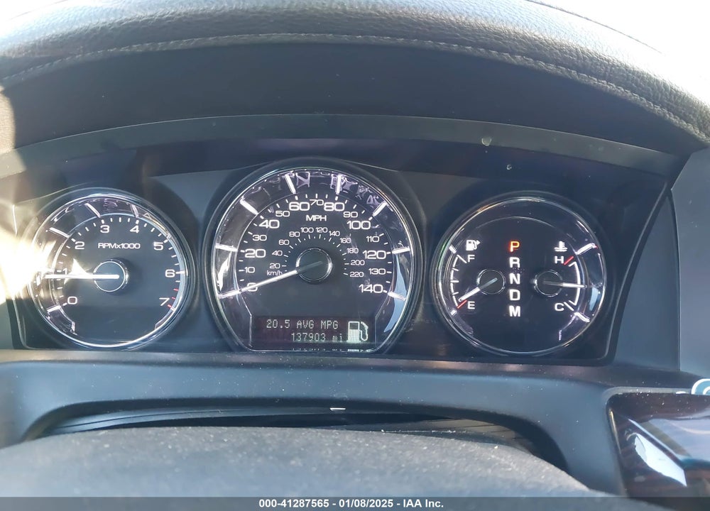 2012 LINCOLN MKS VIN: 1LNHL9ER0CG801671