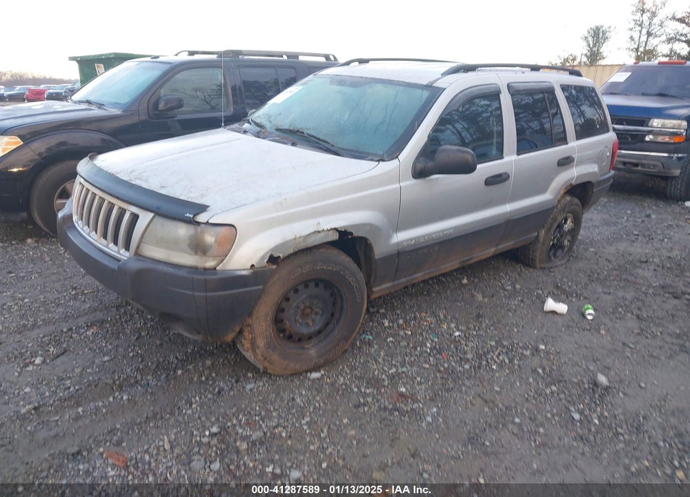 2004 JEEP GRAND CHEROKEE LAREDO VIN: 1J4GW48S84C122601