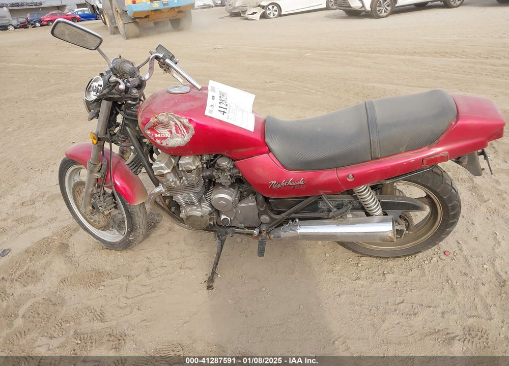 1991 HONDA CB750 VIN: JH2RC3810MM000535