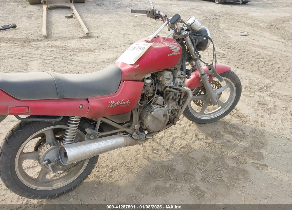 1991 HONDA CB750 VIN: JH2RC3810MM000535