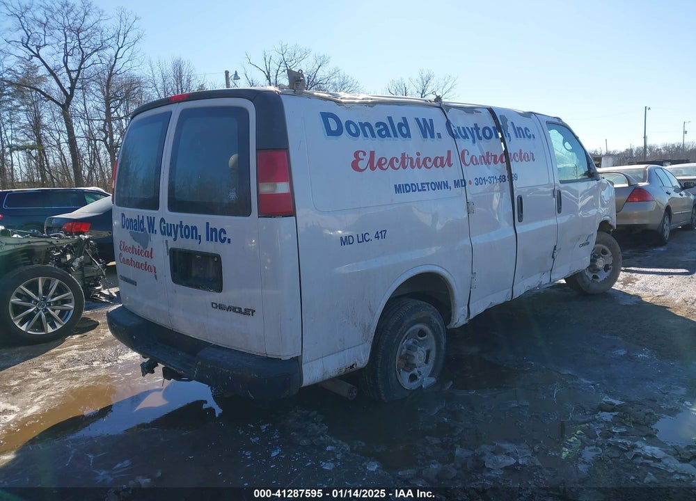 2005 CHEVROLET EXPRESS VIN: 1GCGG25V151109899
