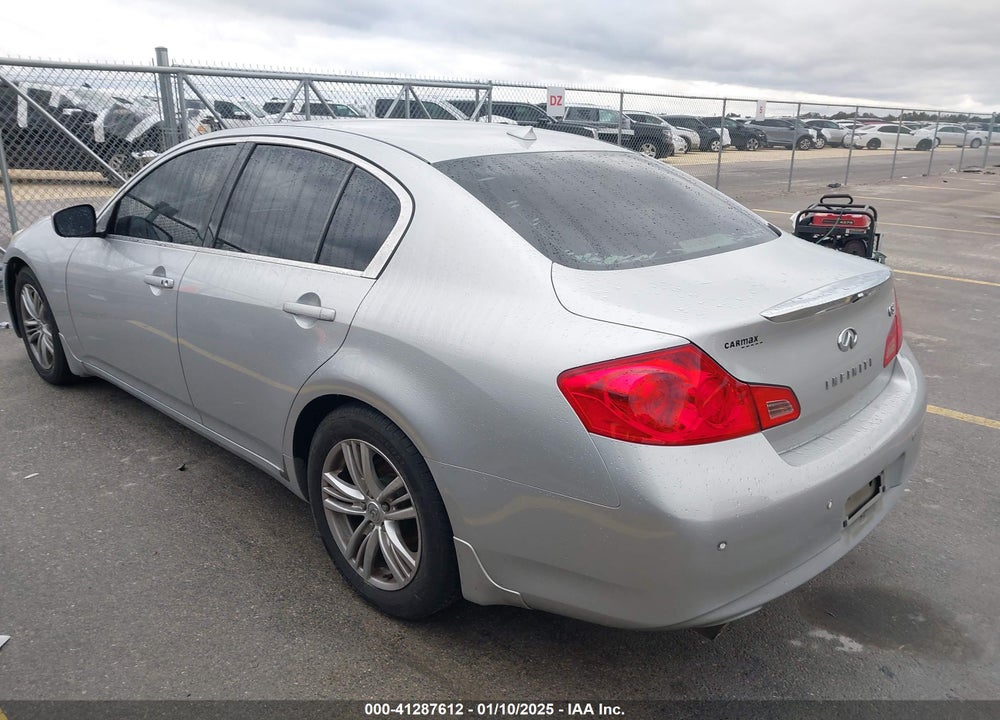 2011 INFINITI G37 JOURNEY VIN: JN1CV6AP7BM303482