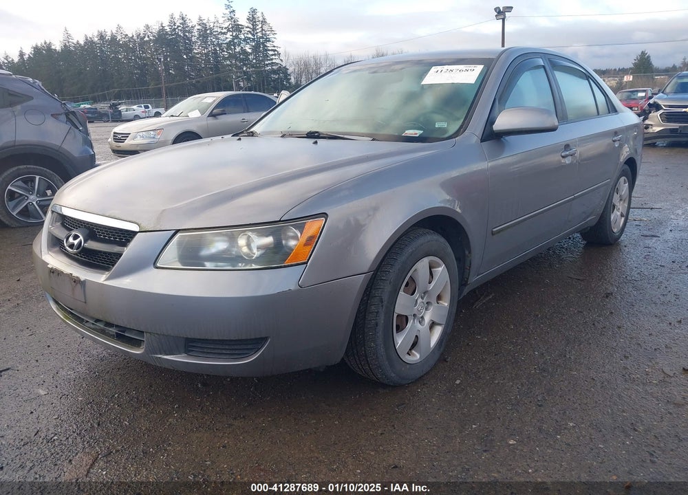 2008 HYUNDAI SONATA GLS VIN: 5NPET46CX8H399066