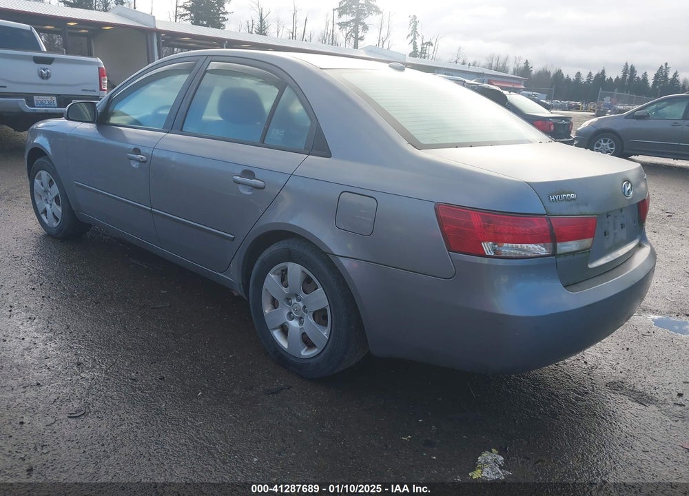 2008 HYUNDAI SONATA GLS VIN: 5NPET46CX8H399066
