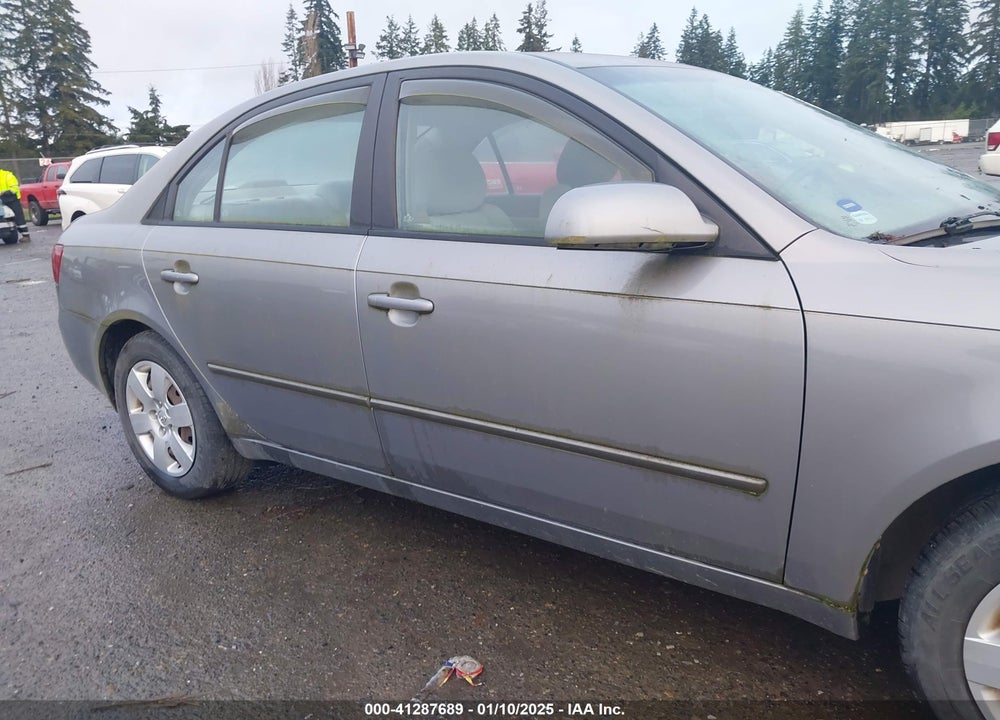2008 HYUNDAI SONATA GLS VIN: 5NPET46CX8H399066