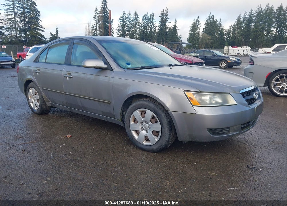 2008 HYUNDAI SONATA GLS VIN: 5NPET46CX8H399066