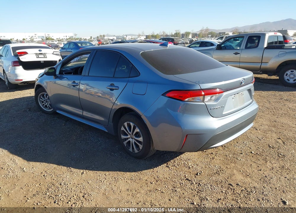 2022 TOYOTA COROLLA VIN: JTDEAMDE2NJ046592