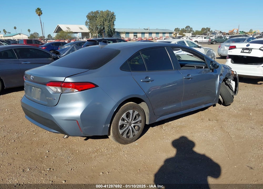 2022 TOYOTA COROLLA VIN: JTDEAMDE2NJ046592
