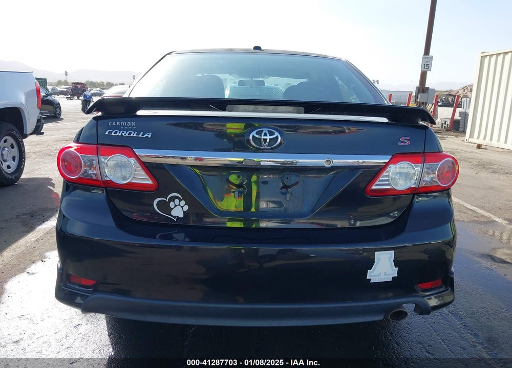 2011 TOYOTA COROLLA VIN: 2T1BU4EE8BC681851