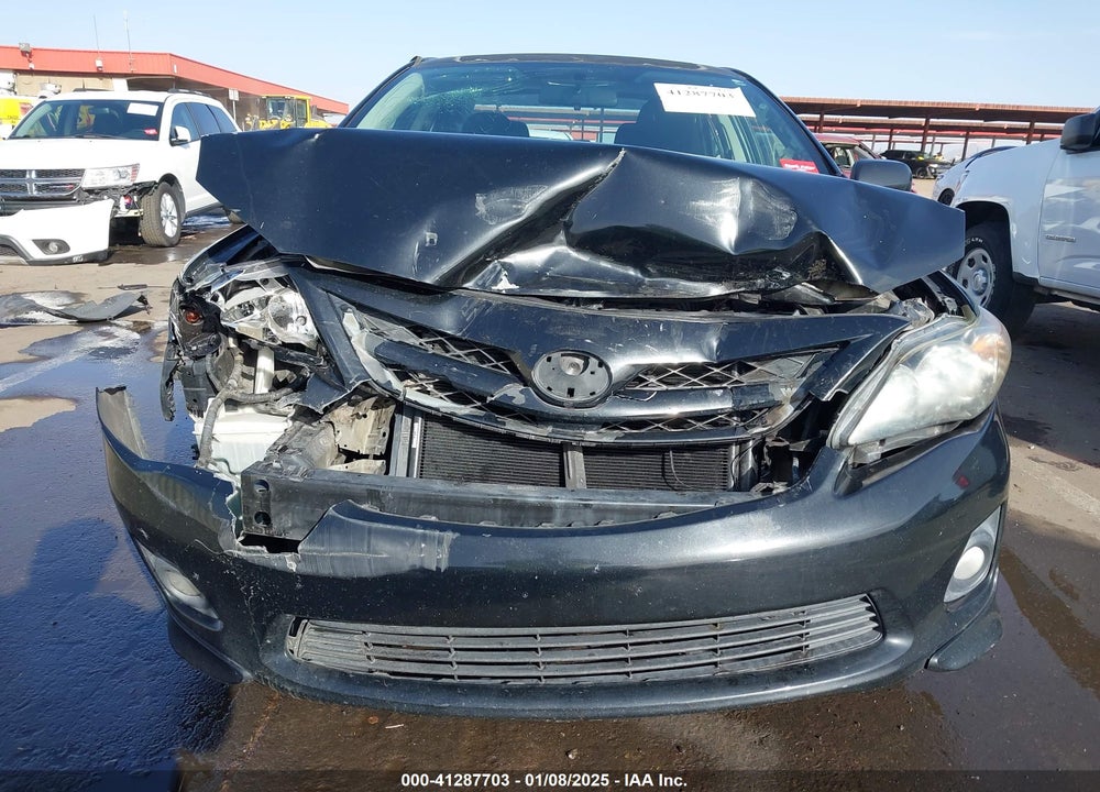 2011 TOYOTA COROLLA VIN: 2T1BU4EE8BC681851
