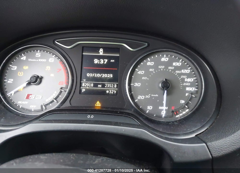 2016 AUDI S3 VIN: WAUB1GFF2G1024912