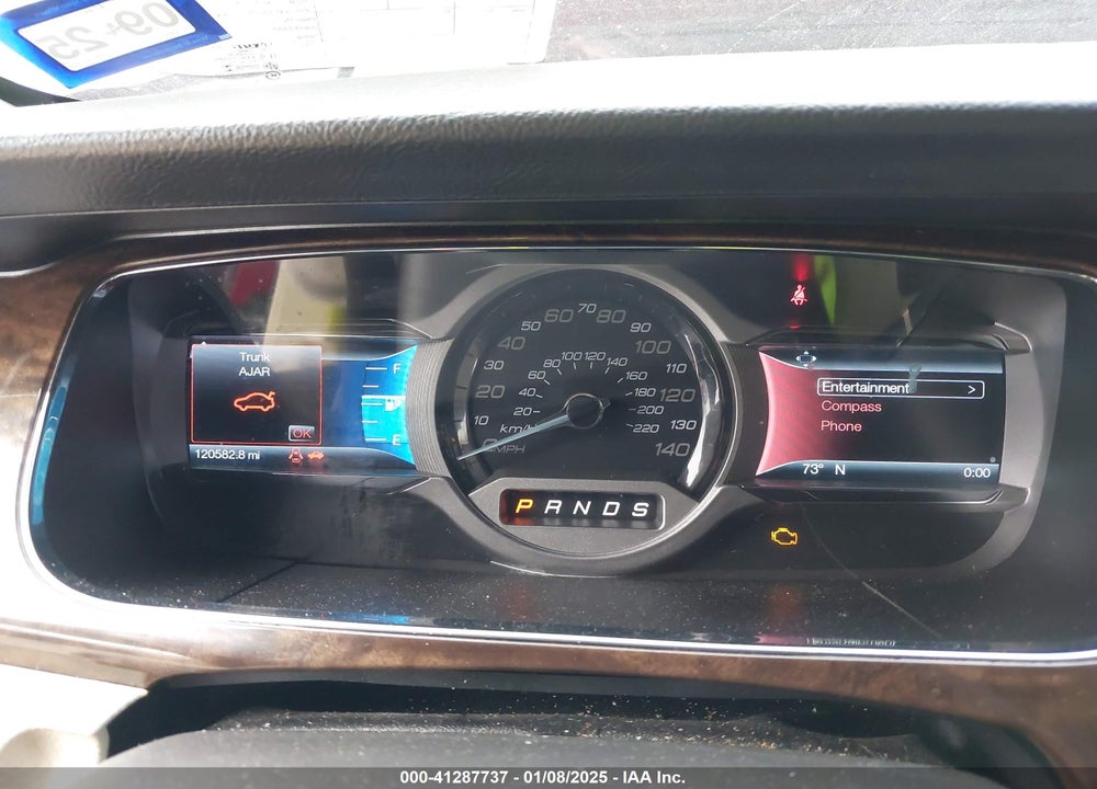 2017 FORD TAURUS VIN: 1FAHP2F81HG111849