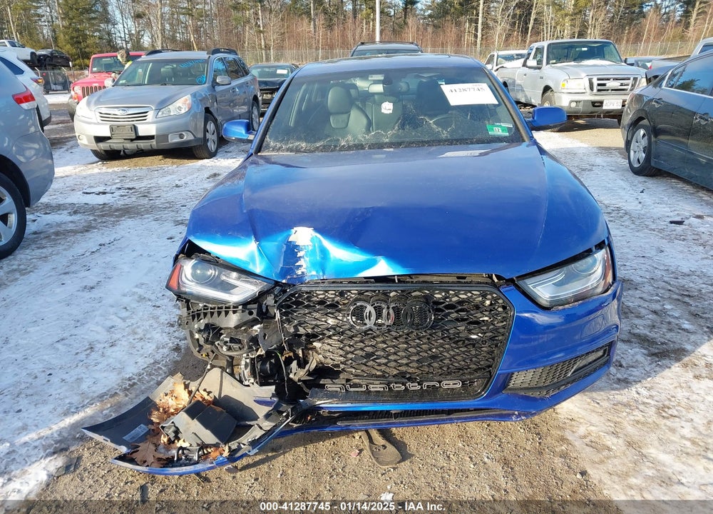 2015 AUDI S4 VIN: WAUDGAFL7FA066078