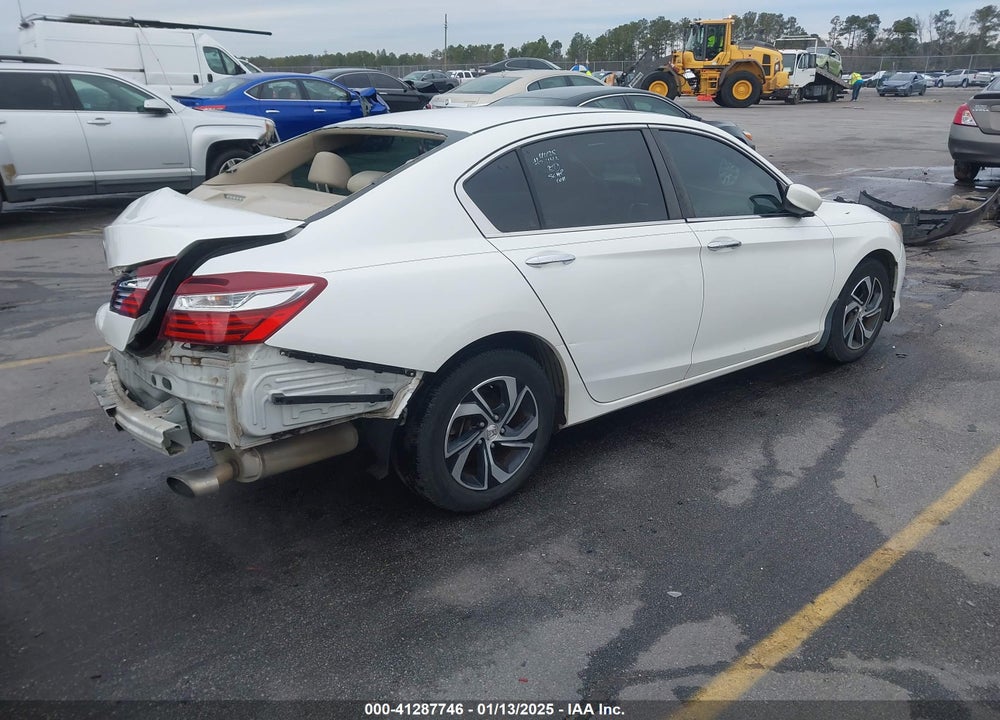 2016 HOND ACCORD SEDAN LX W/CO VIN: 1HGCR2F40GA062304