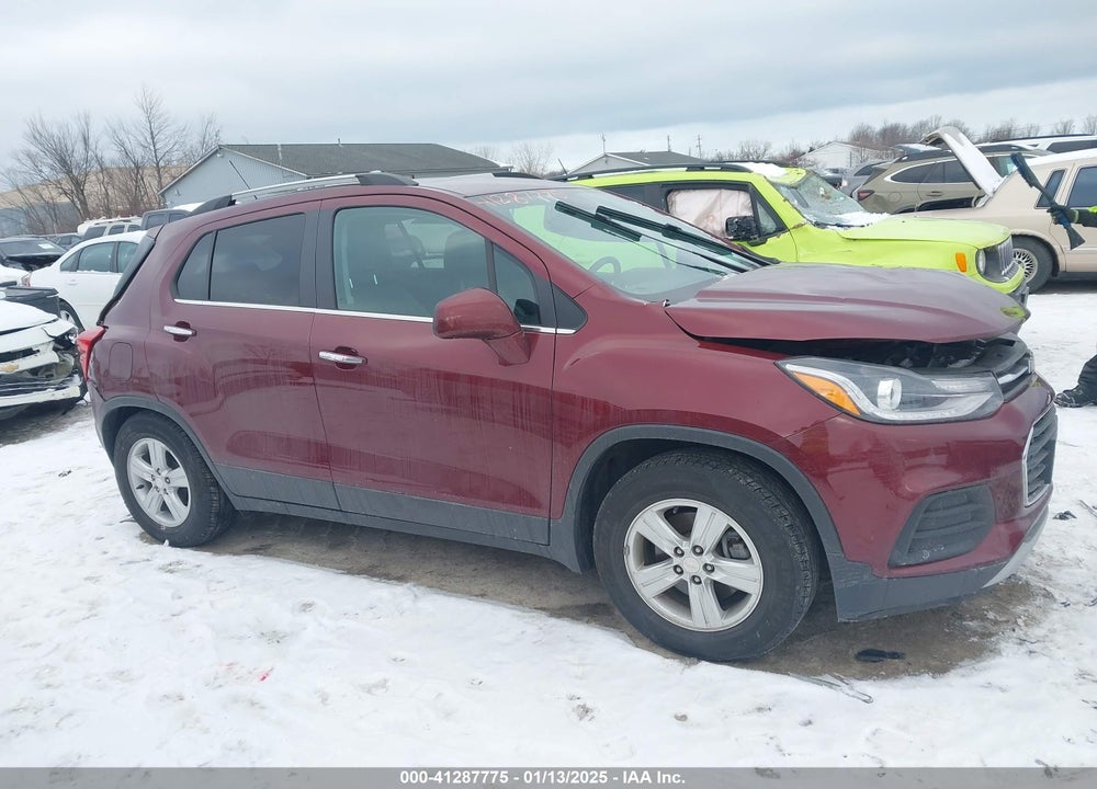 2017 CHEVROLET TRAX LT VIN: 3GNCJLSB7HL199385