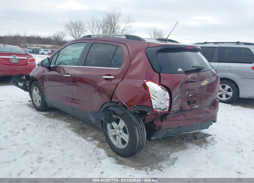 2017 CHEVROLET TRAX LT VIN: 3GNCJLSB7HL199385