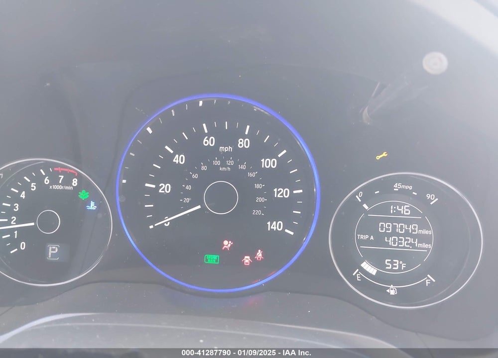 2017 HONDA HR-V EX VIN: 3CZRU6H55HM731198