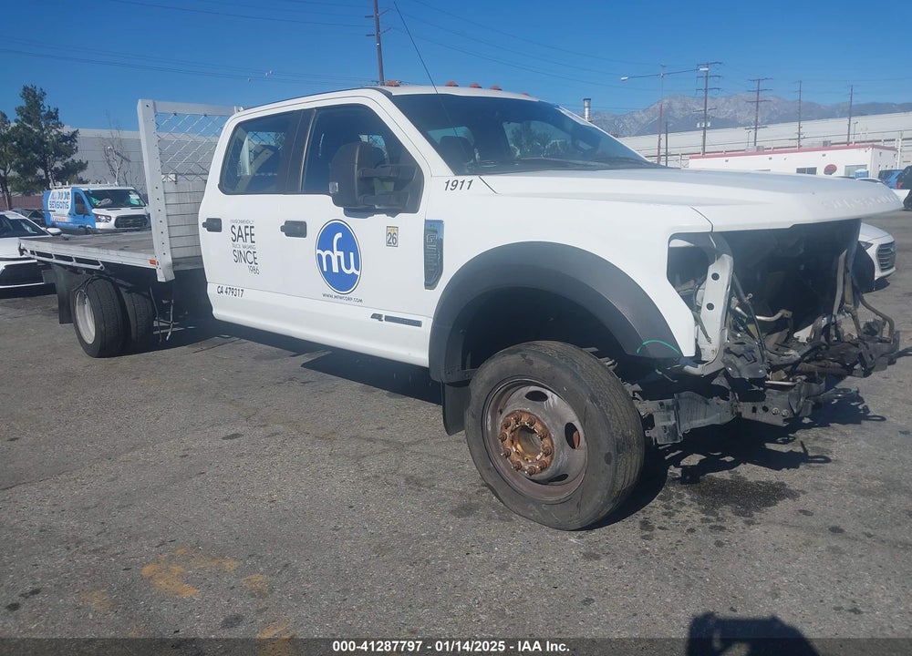 2019 FORD F-550 CHASSIS XL VIN: 1FD0W5GT5KEC14091