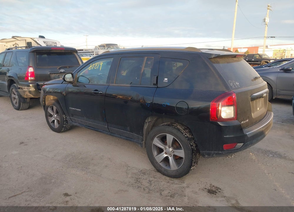 2017 JEEP COMPASS HIGH ALTITUDE 4X4 VIN: 1C4NJDEB7HD112514