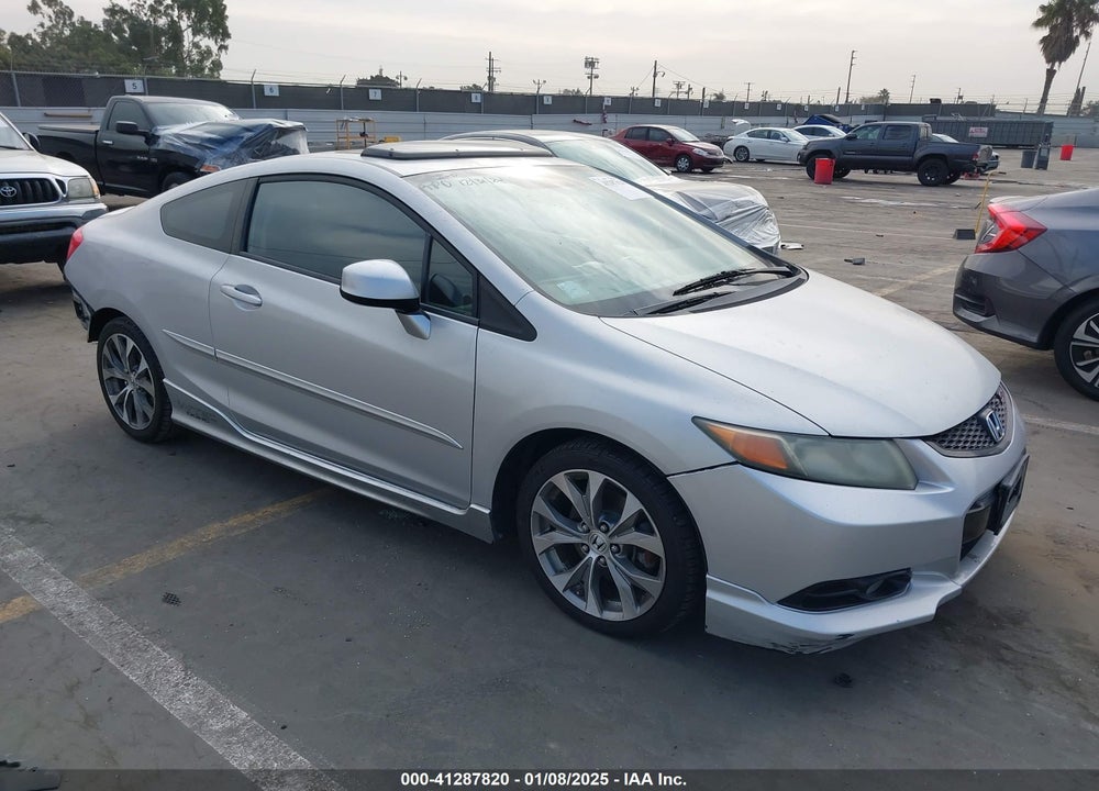 2012 HONDA CIVIC SI VIN: 2HGFG4A5XCH700147