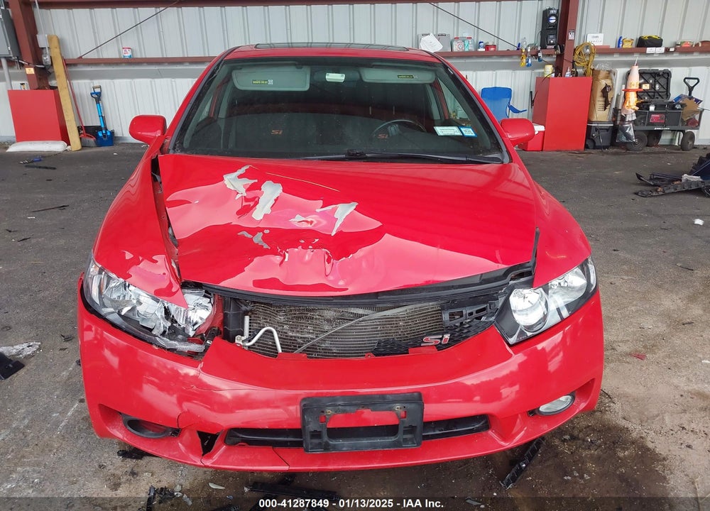 2009 HONDA CIVIC SI VIN: 2HGFA55549H706505