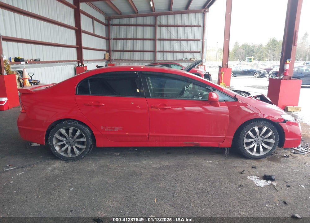 2009 HONDA CIVIC SI VIN: 2HGFA55549H706505