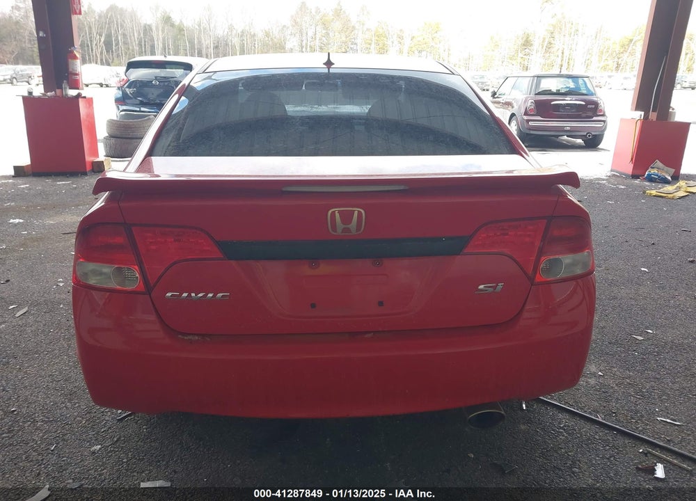 2009 HONDA CIVIC SI VIN: 2HGFA55549H706505