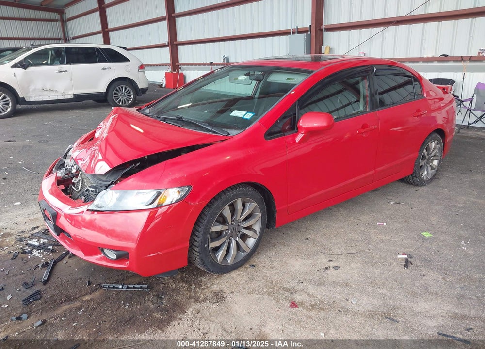 2009 HONDA CIVIC SI VIN: 2HGFA55549H706505