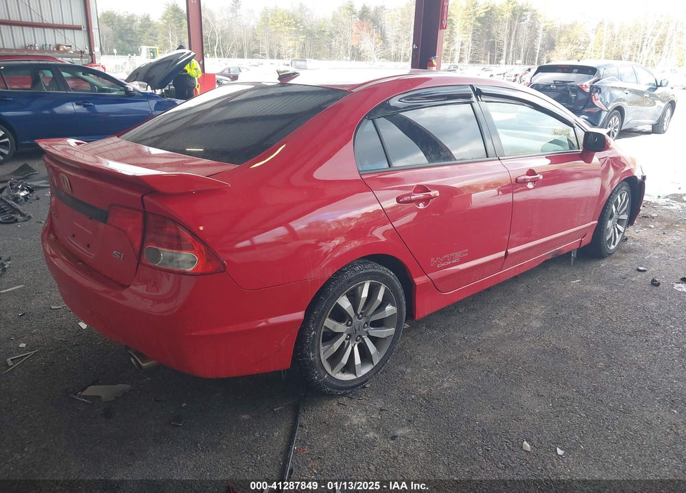 2009 HONDA CIVIC SI VIN: 2HGFA55549H706505