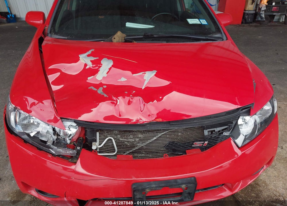 2009 HONDA CIVIC SI VIN: 2HGFA55549H706505