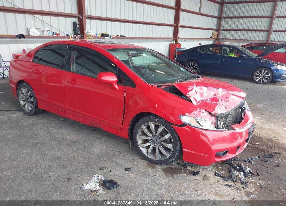 2009 HONDA CIVIC SI VIN: 2HGFA55549H706505